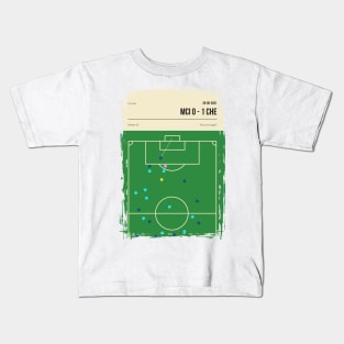 CL Final 2021 MCI CHE Football Moments Havertz Goal. Kids T-Shirt